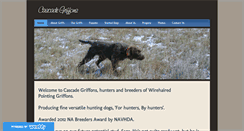 Desktop Screenshot of cascadegriffs.com